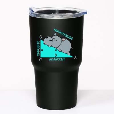 Hippotenuse Math Mathematics Teacher Joke fun Saying Tumbler