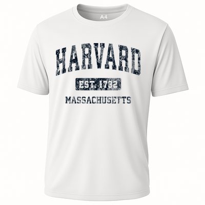 H.A.R.V.A.R.D Massachusetts Ma Vintage Athletic Sports Design Performance Shirt