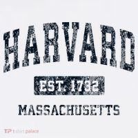 H.A.R.V.A.R.D Massachusetts Ma Vintage Athletic Sports Design T-Shirt