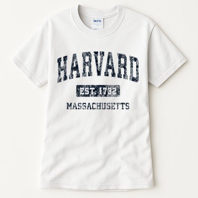 H.A.R.V.A.R.D Massachusetts Ma Vintage Athletic Sports Design Tall T-Shirt
