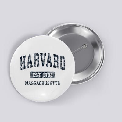 H.A.R.V.A.R.D Massachusetts Ma Vintage Athletic Sports Design Button