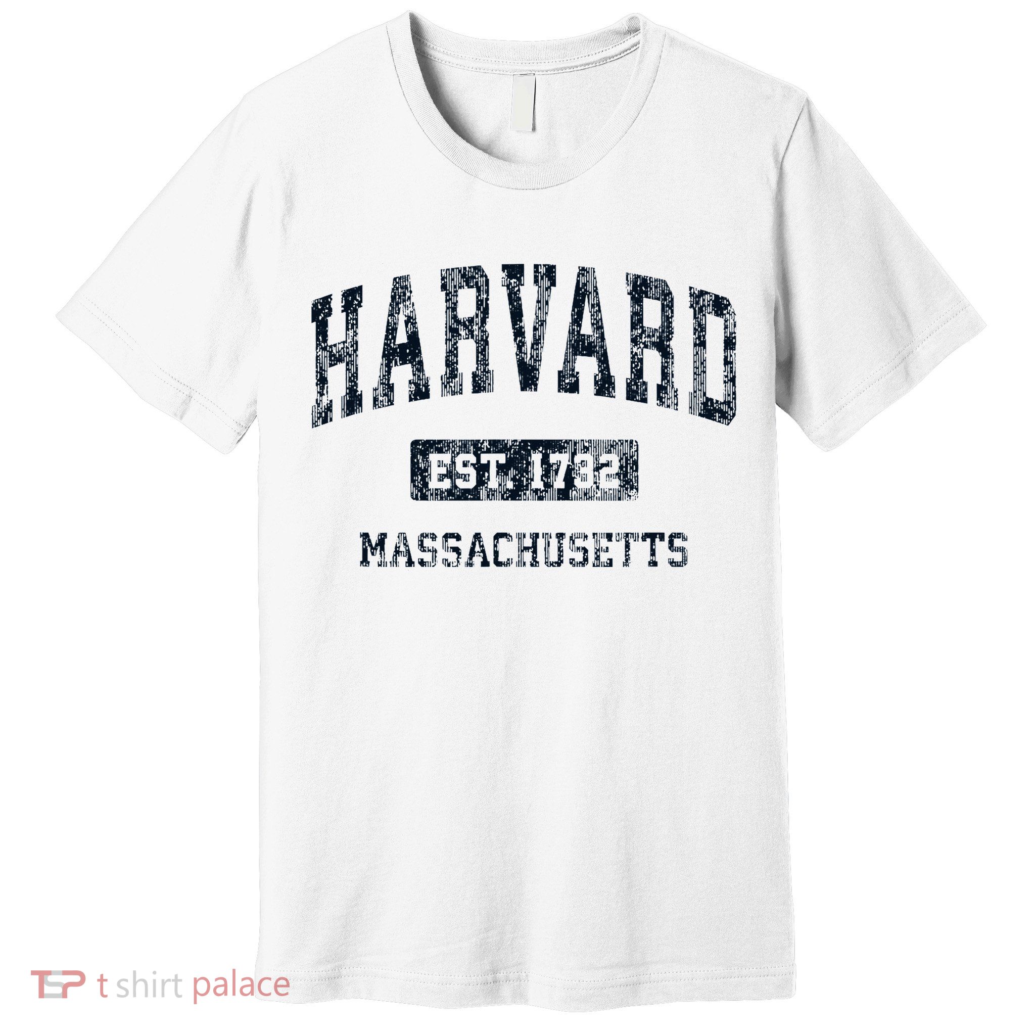 H.A.R.V.A.R.D Massachusetts Ma Vintage Athletic Sports Design Premium T-Shirt
