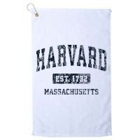 H.A.R.V.A.R.D Massachusetts Ma Vintage Athletic Sports Design Golf Towel