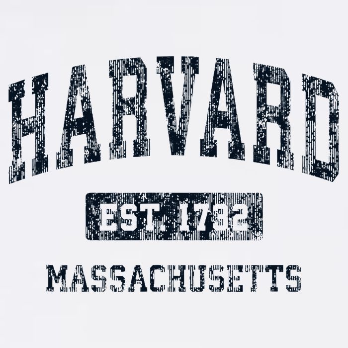 H.A.R.V.A.R.D Massachusetts Ma Vintage Athletic Sports Design Ladies Long Sleeve Shirt