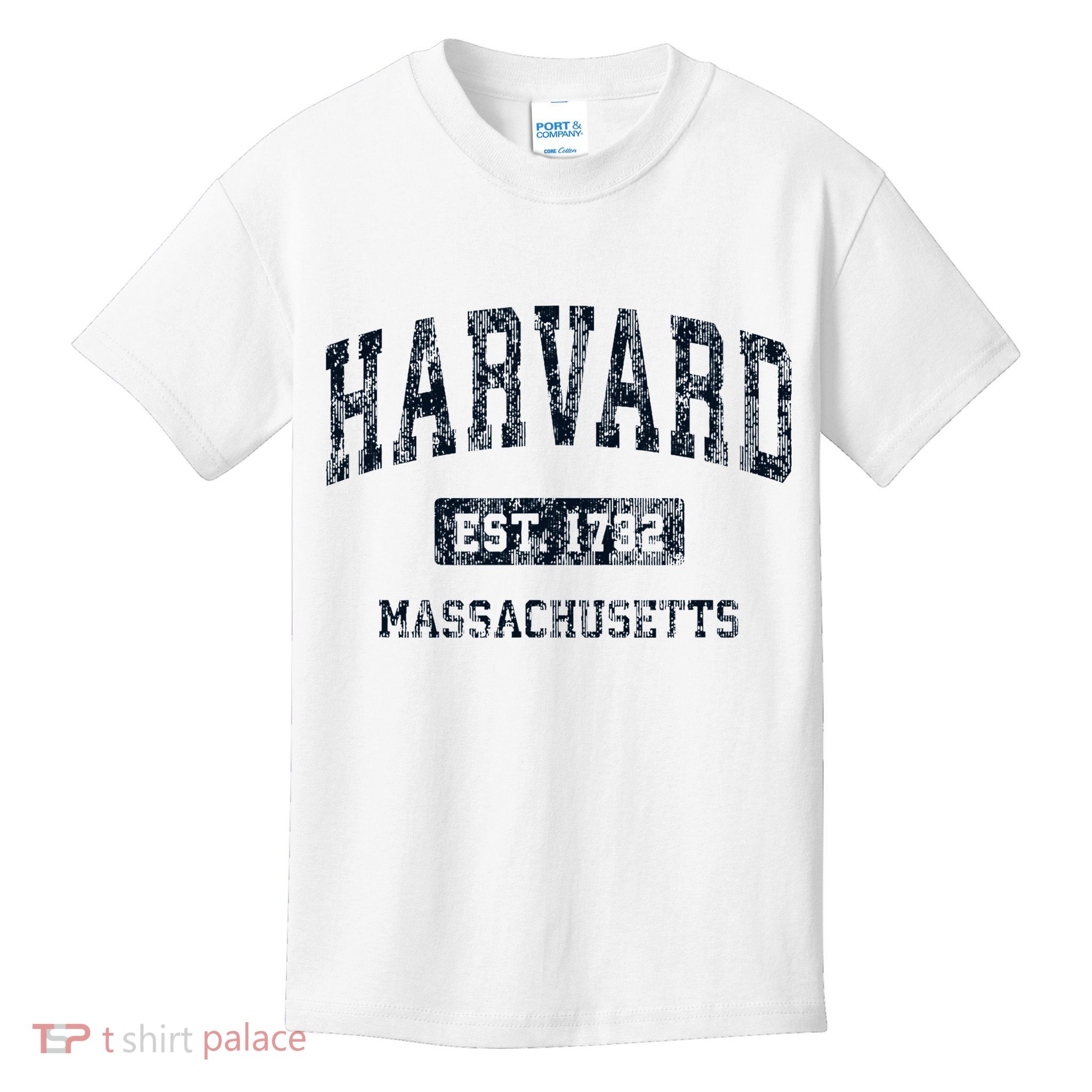 H.A.R.V.A.R.D Massachusetts Ma Vintage Athletic Sports Design Kids T-Shirt