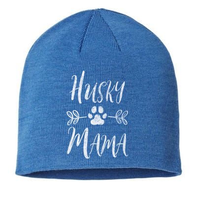 Husky Mama Meaningful Gift Siberian Husky Lover Owner Funny Dog Mom Gift Sustainable Beanie