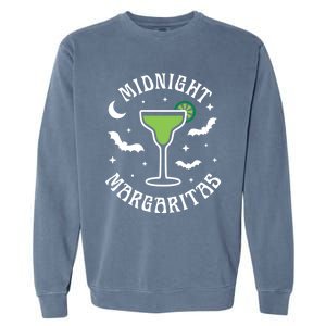 Halloween Midnight Margaritas Gift Garment-Dyed Sweatshirt