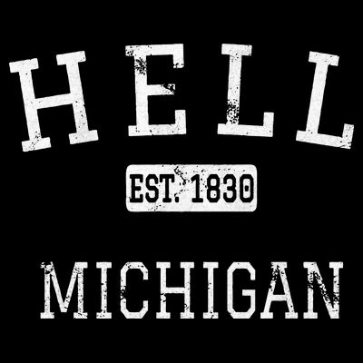 Hell Michigan MI Vintage T-Shirt