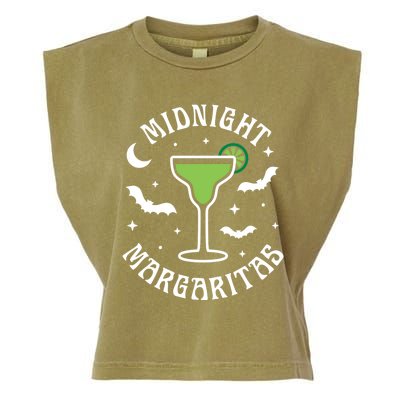 Halloween Midnight Margaritas Gift Garment-Dyed Women's Muscle Tee