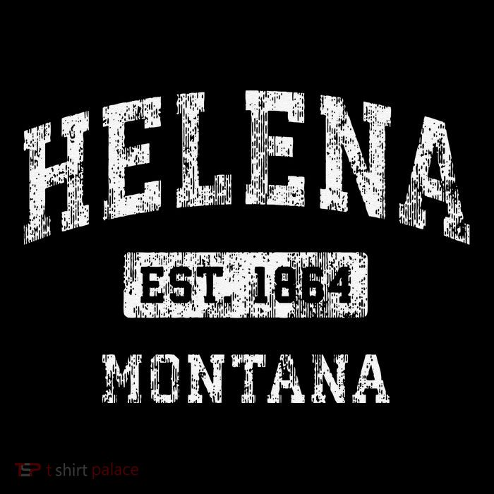Helena Montana Mt Vintage Established Baby Bodysuit