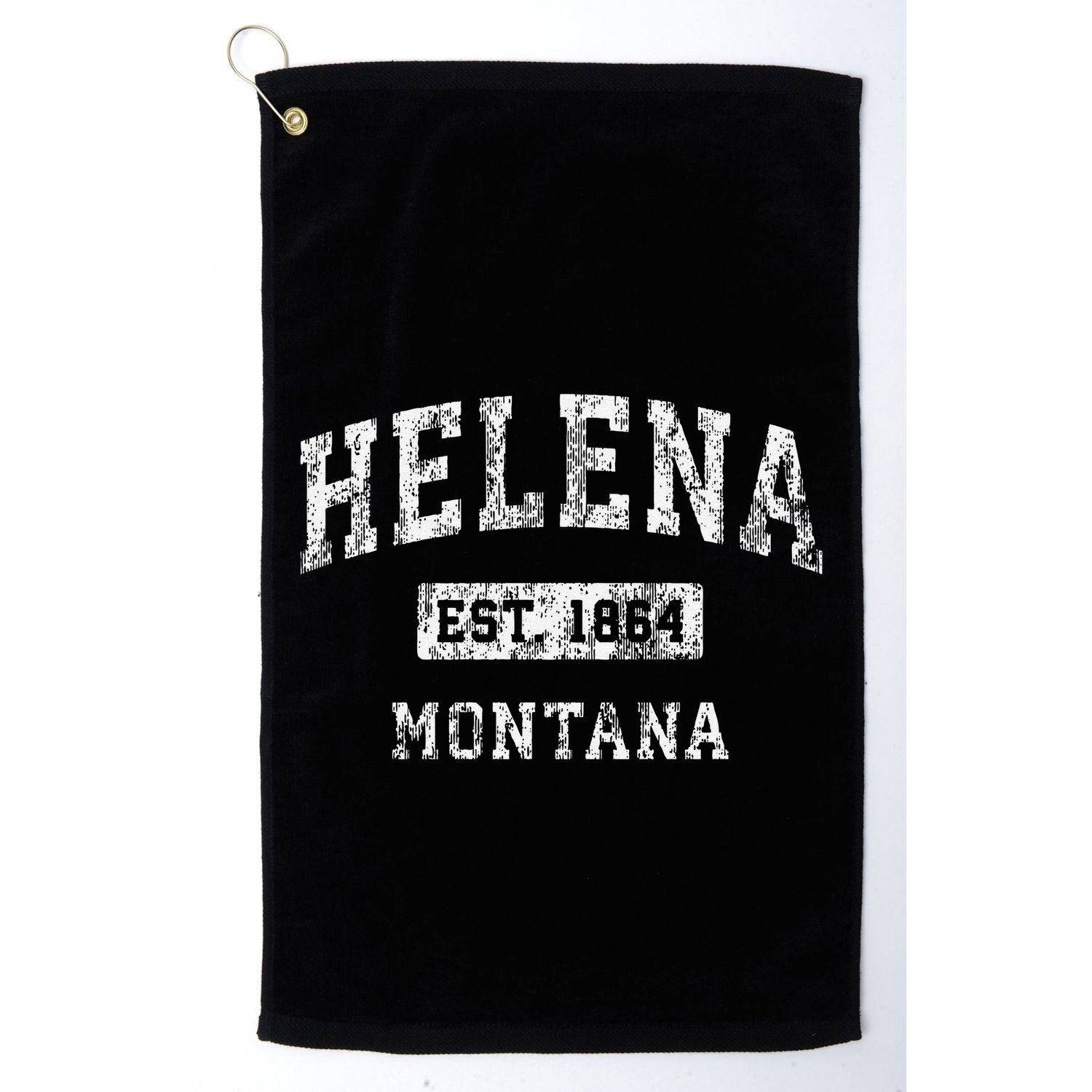 Helena Montana Mt Vintage Established Golf Towel