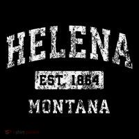 Helena Montana Mt Vintage Established Kids T-Shirt