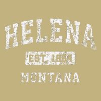 Helena Montana Mt Vintage Established Cooling Performance Crew T-Shirt