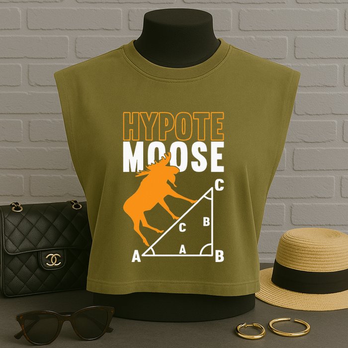Hyotemoose Mathematician Math Teacher Garment-Dyed Women's Muscle Tee