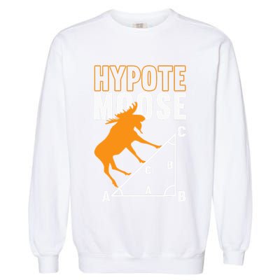 Hyotemoose Mathematician Math Teacher Garment-Dyed Sweatshirt