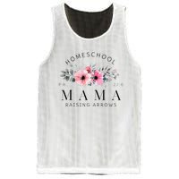 Homeschool Mama Mom Raising Arrows Flowers Mothers Day Gifts Mesh Reversible Basketball Jersey Tank