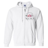 Homeschool Mama Mom Raising Arrows Flowers Mothers Day Gifts Full Zip Hoodie