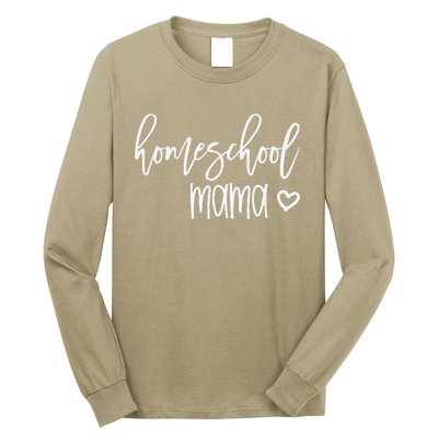 Homeschool Mama Mom For Her Mother's Day CoOp Group Long Sleeve Shirt