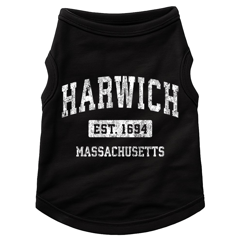 Harwich Massachusetts Ma Vintage Sports Established Doggie Tank
