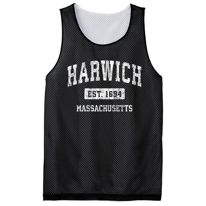 Harwich Massachusetts Ma Vintage Sports Established Mesh Reversible Basketball Jersey Tank