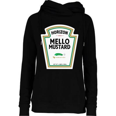 Horizon MELLO MUSTARD Womens Funnel Neck Pullover Hood