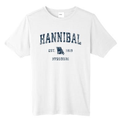 Hannibal Missouri Mo Vintage Sports Design Tall Fusion ChromaSoft Performance T-Shirt