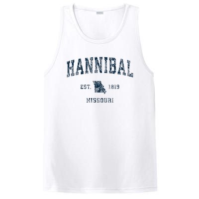 Hannibal Missouri Mo Vintage Sports Design PosiCharge Competitor Tank