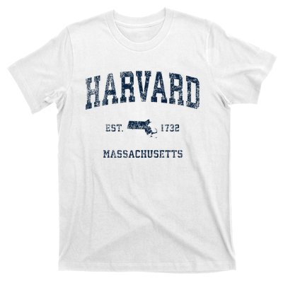 H.A.R.V.A.R.D Massachusetts Ma Vintage Sports Design T-Shirt