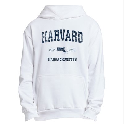 H.A.R.V.A.R.D Massachusetts Ma Vintage Sports Design Urban Pullover Hoodie