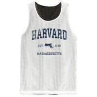 H.A.R.V.A.R.D Massachusetts Ma Vintage Sports Design Mesh Reversible Basketball Jersey Tank