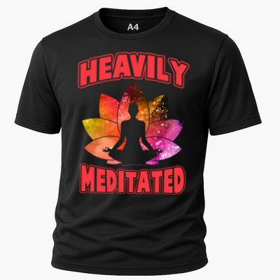 Heavily Meditated Meditation Lovers Meditation Gift Performance Shirt