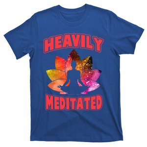 Heavily Meditated Meditation Lovers Meditation Gift T-Shirt