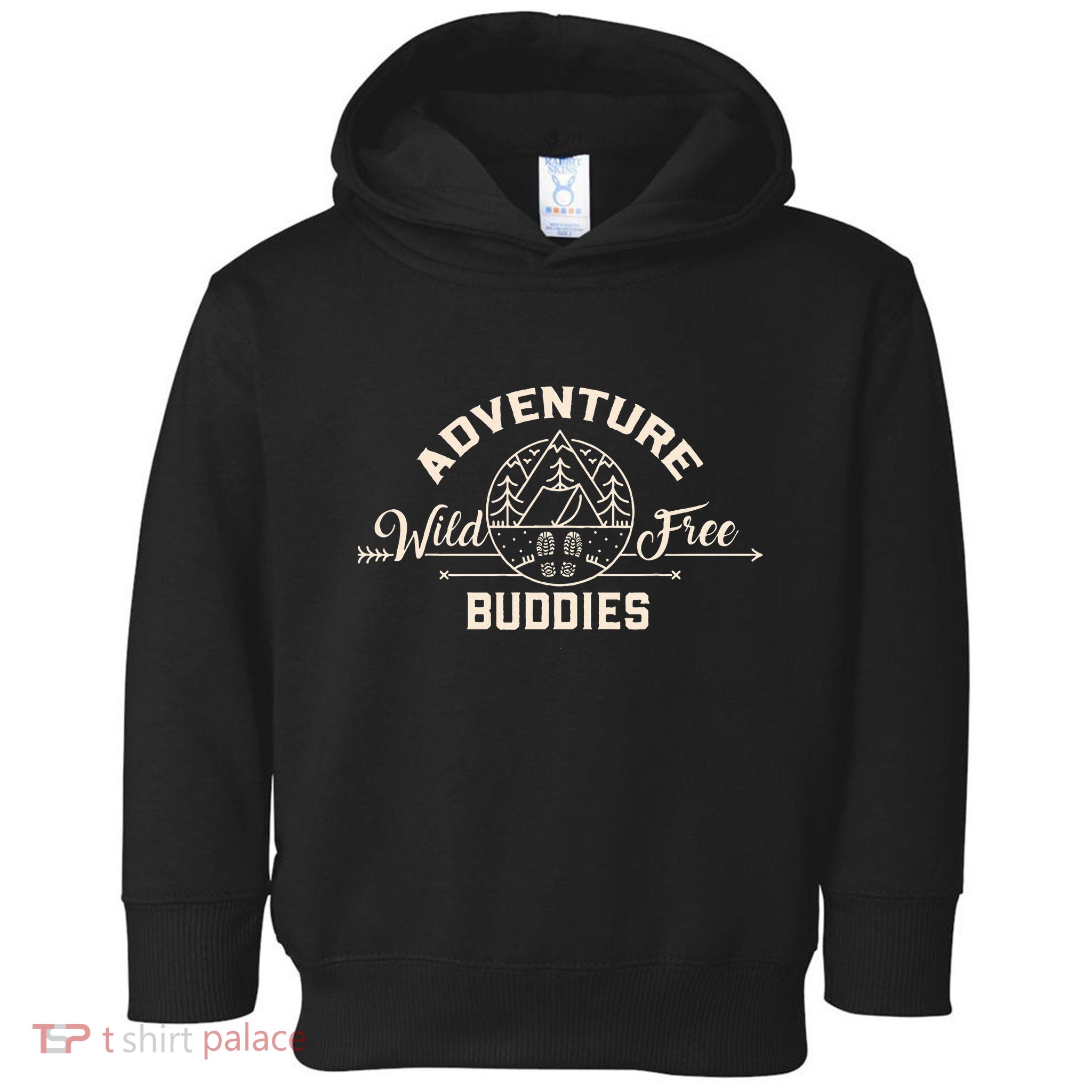 Hiking Mountains Meme Quote Adventure Buddies Toddler Hoodie