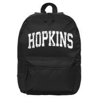 Hopkins Minnesota Mn Vintage Athletic Sports Design 16 in Basic Backpack