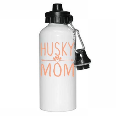 Husky Mom Mama Funny Dog Lover Aluminum Water Bottle