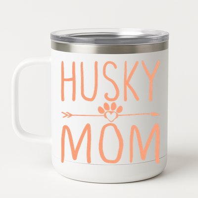 Husky Mom Mama Funny Dog Lover 12 oz Stainless Steel Tumbler Cup