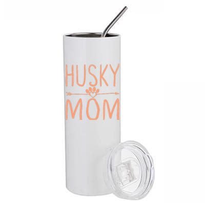 Husky Mom Mama Funny Dog Lover Stainless Steel Tumbler