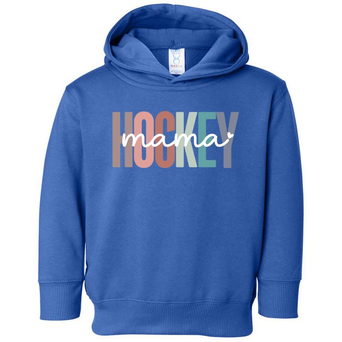 Hockey Mom Mama Gift Toddler Hoodie