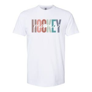 Hockey Mom Mama Gift Softstyle CVC T-Shirt