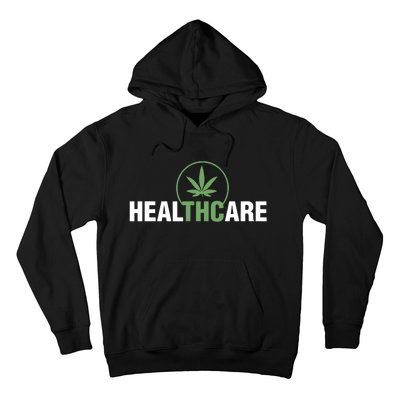 Healthcare Medical Marijuana Weed Leaf Funny Happy 420 Day Hoodie