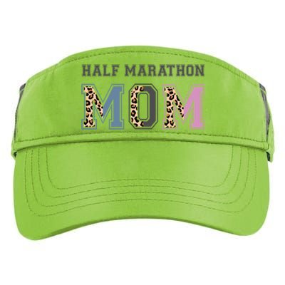 Half Marathon Mom Running Mom Funny Marathoner Runner Mom Gift Adult Drive Performance Visor