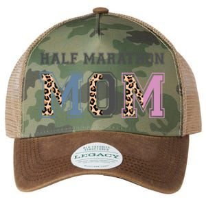 Half Marathon Mom Running Mom Funny Marathoner Runner Mom Gift Legacy Tie Dye Trucker Hat