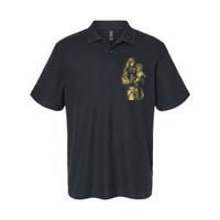 Holy Mother Mary Mother of Jesus Vintage Catholic Softstyle Adult Sport Polo