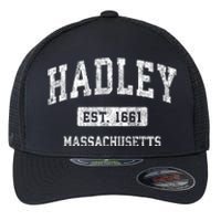 Hadley Massachusetts Ma Vintage Sports Flexfit Unipanel Trucker Cap