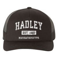 Hadley Massachusetts Ma Vintage Sports Yupoong Adult 5-Panel Trucker Hat