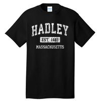 Hadley Massachusetts Ma Vintage Sports Tall T-Shirt