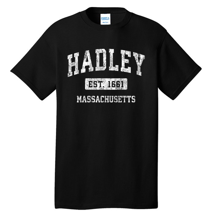 Hadley Massachusetts Ma Vintage Sports Tall T-Shirt