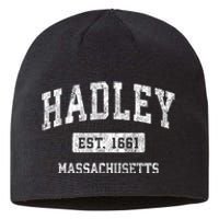 Hadley Massachusetts Ma Vintage Sports Sustainable Beanie