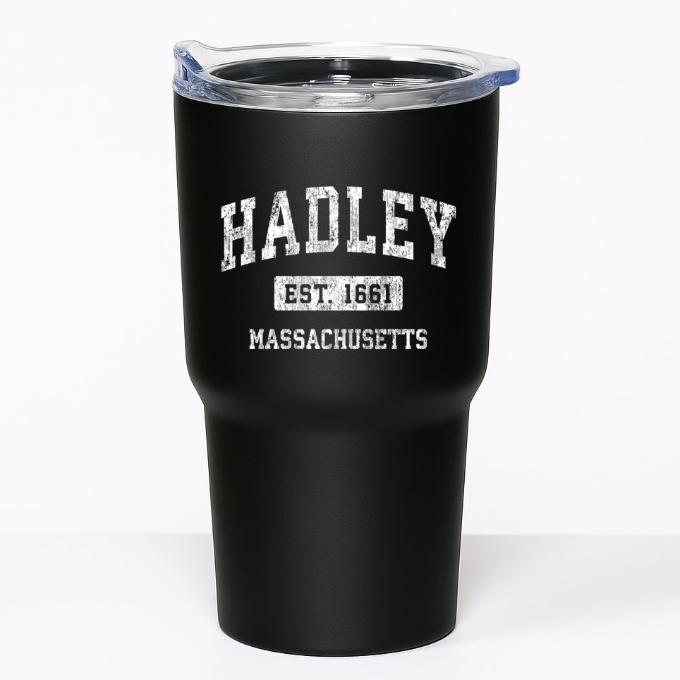 Hadley Massachusetts Ma Vintage Sports Tumbler