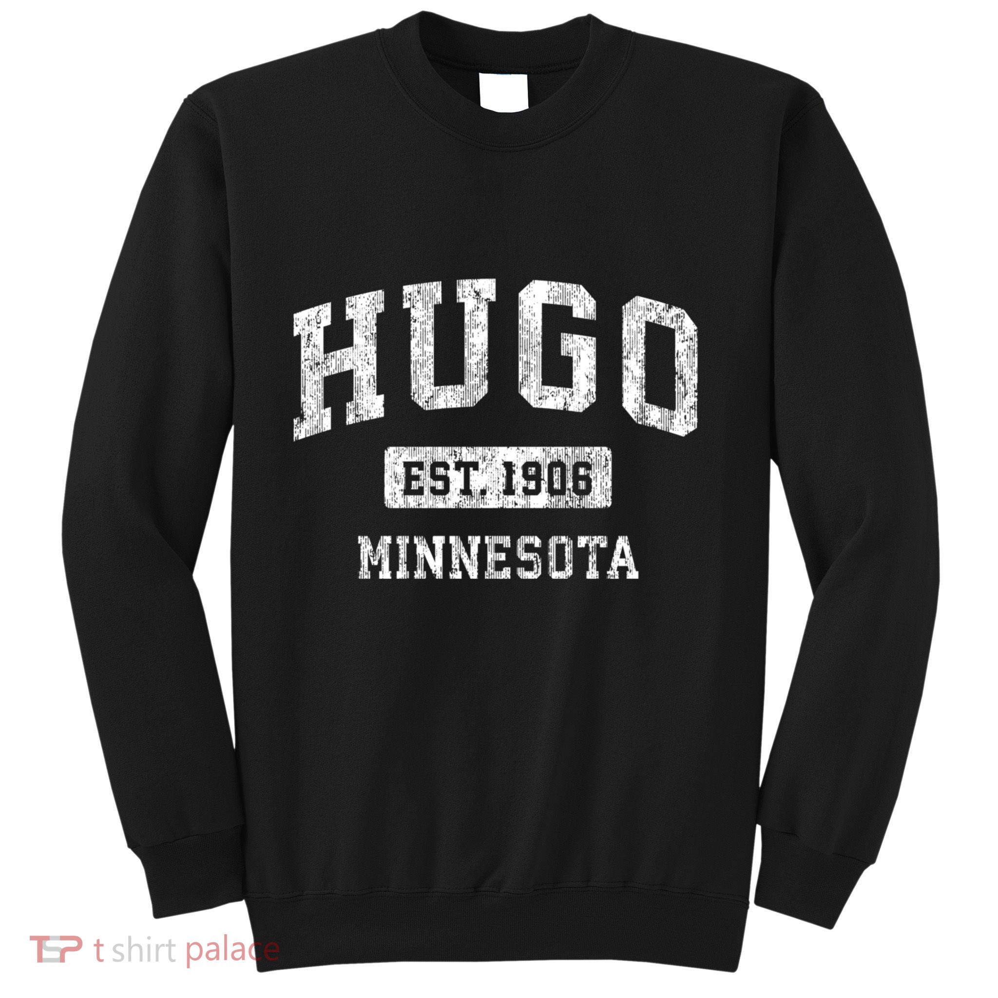 Hugo Minnesota Mn Vintage Sports Sweatshirt